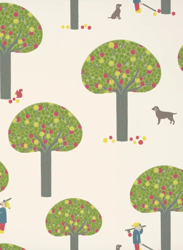 Little Greene Tapete Rodney Street - Sage & Onions