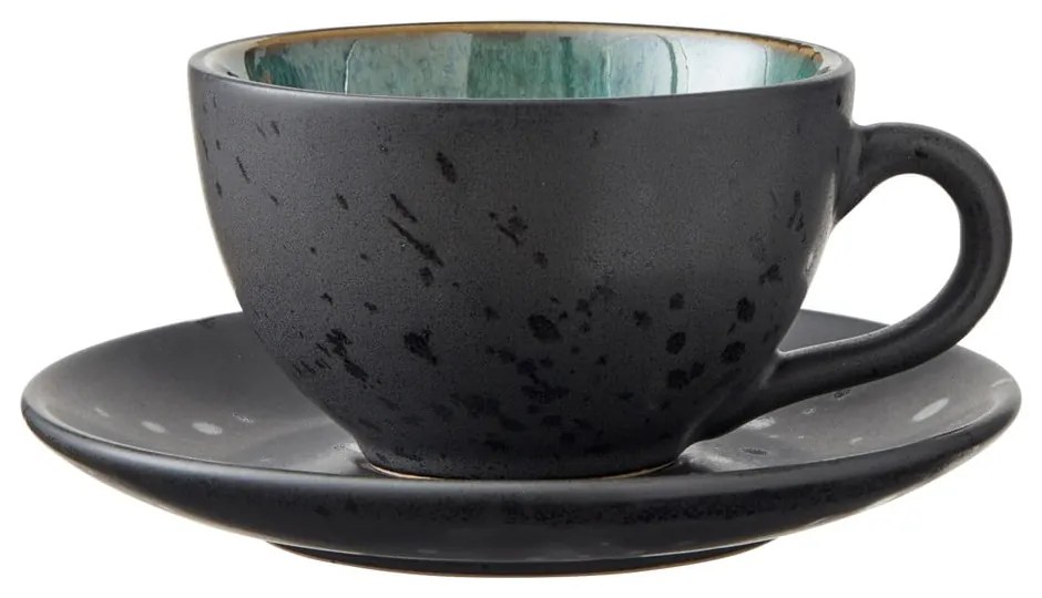 Tazzine in set nere/blu scuro in ceramica 4 pz 240 ml Gastro Black/Mix – Bitz