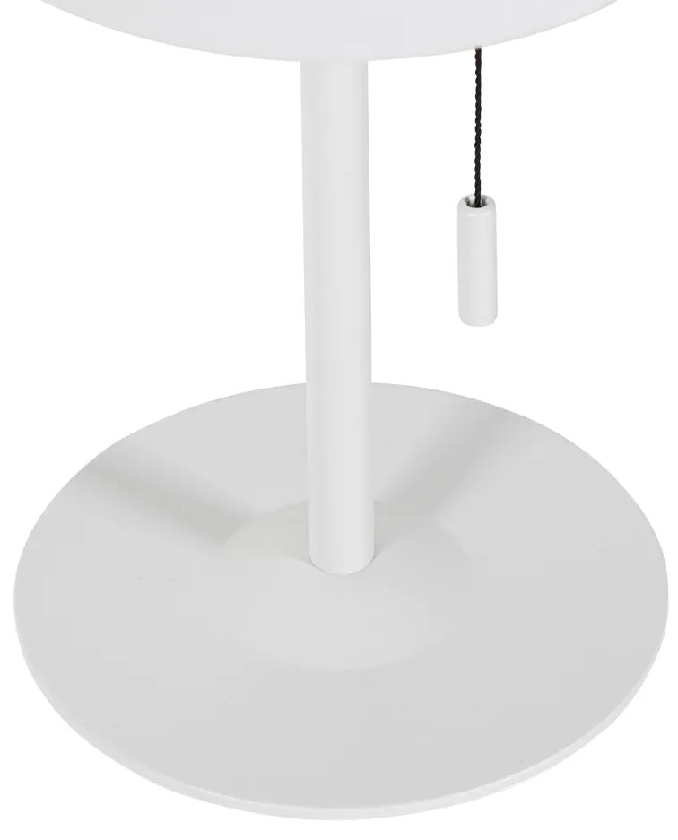Lampada da tavolo da esterno bianca con LED dimmerabile a 3 livelli ricaricabile e solare - Ferre