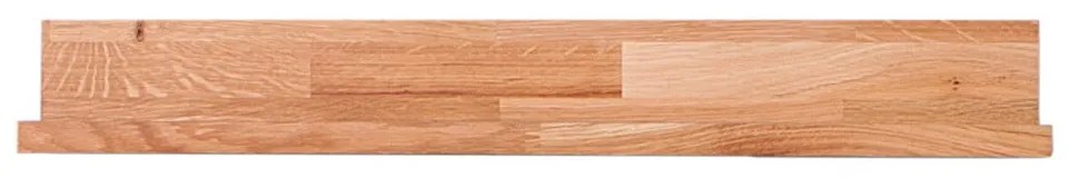 Mensola di colore naturale in rovere massiccio 60 cm Kalle – Interia Home &amp; Living
