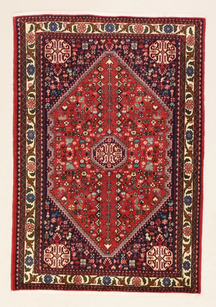 Abadeh Tappeto 150x100 (Iran) Annodato A Mano