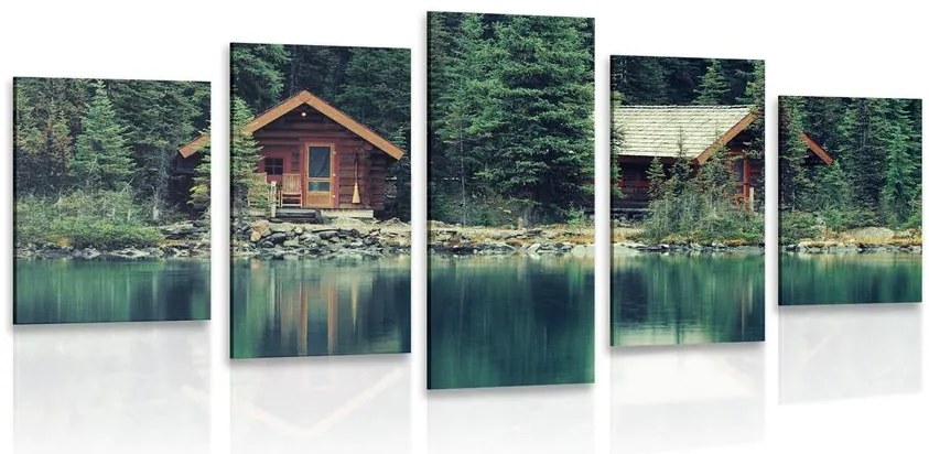 Quadri 5 pezzi – Parco Yoho in Canada