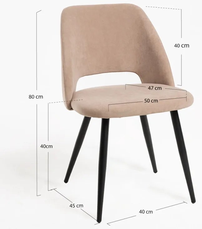 Sedia Droyu - Beige