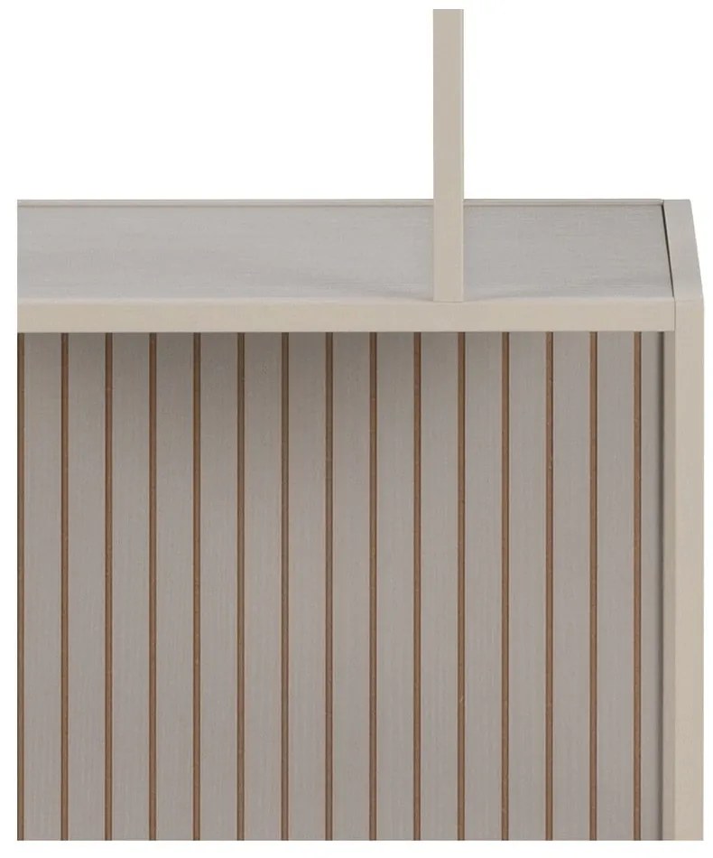 Libreria grigia 77x185x35 cm Seaford – Actona