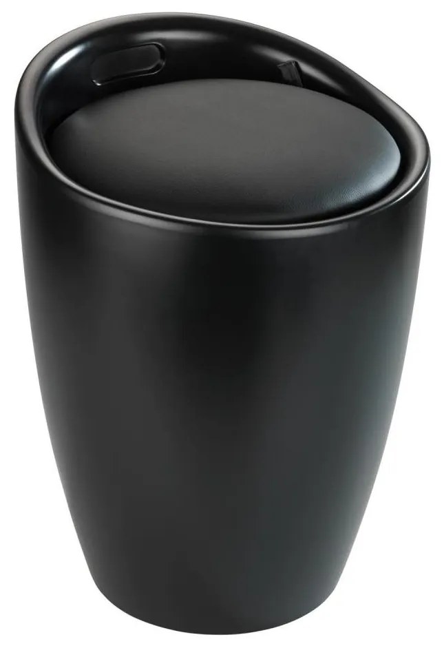 WENKO 24229100 - Sgabello CANDY 36x50,5 cm nero
