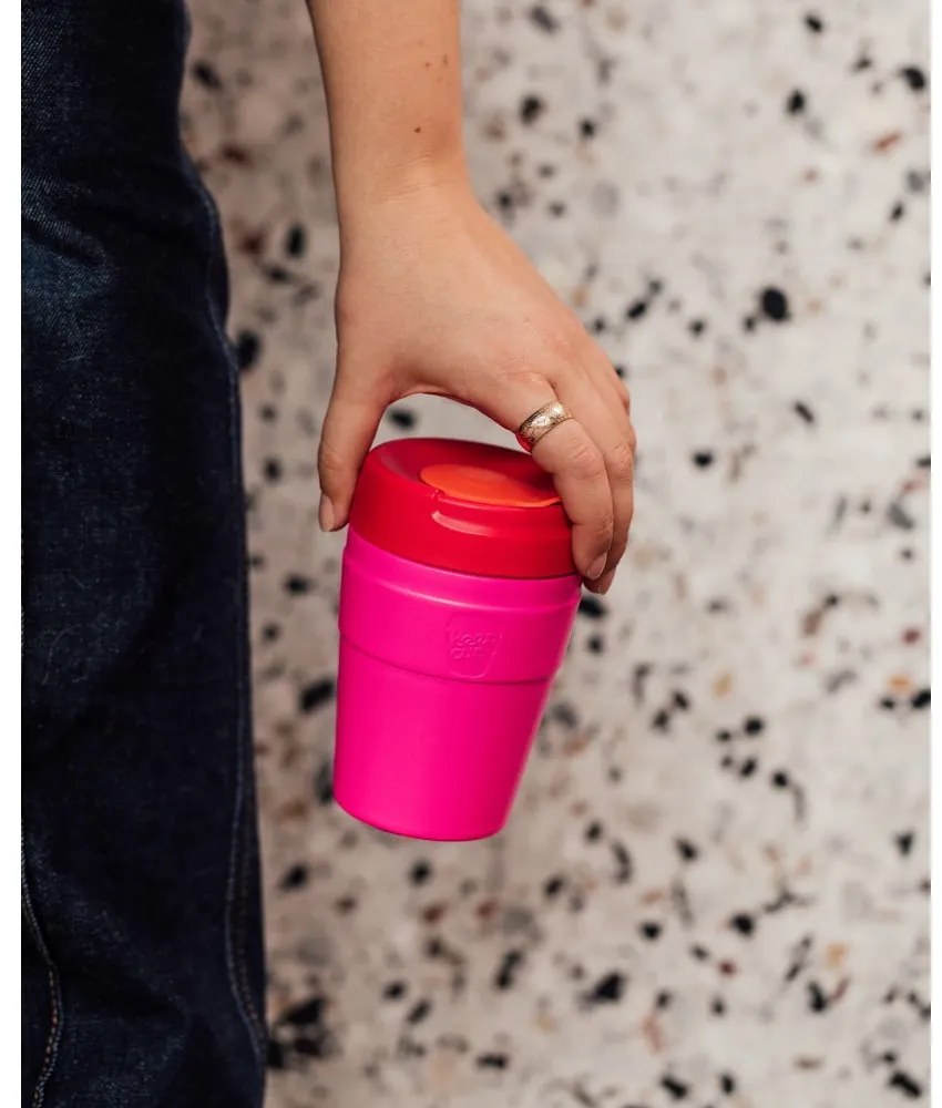 Tazza termica rosa 454 ml Helix Thermal Afterglow L – KeepCup