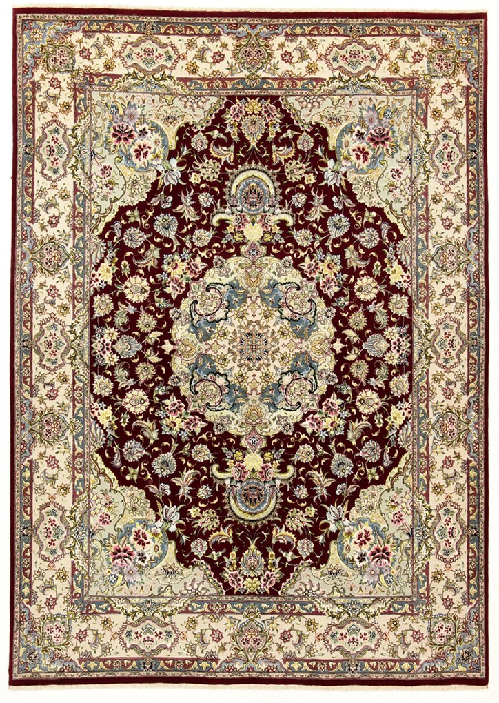 Tabriz Tappeto persiano 210 x 150 (Iran) Annodato A Mano