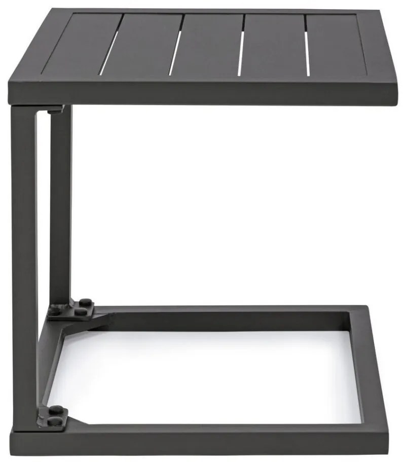 Tavolino HILDE antracite 40×40 cm