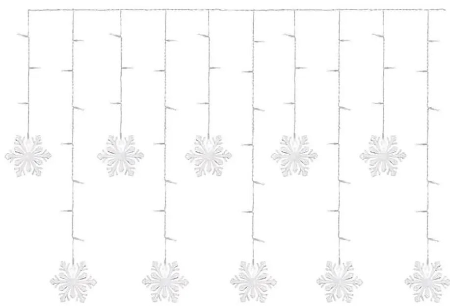 Tenda luminosa di Natale LED 60xLED/1,35W 635x50 cm bianco freddo