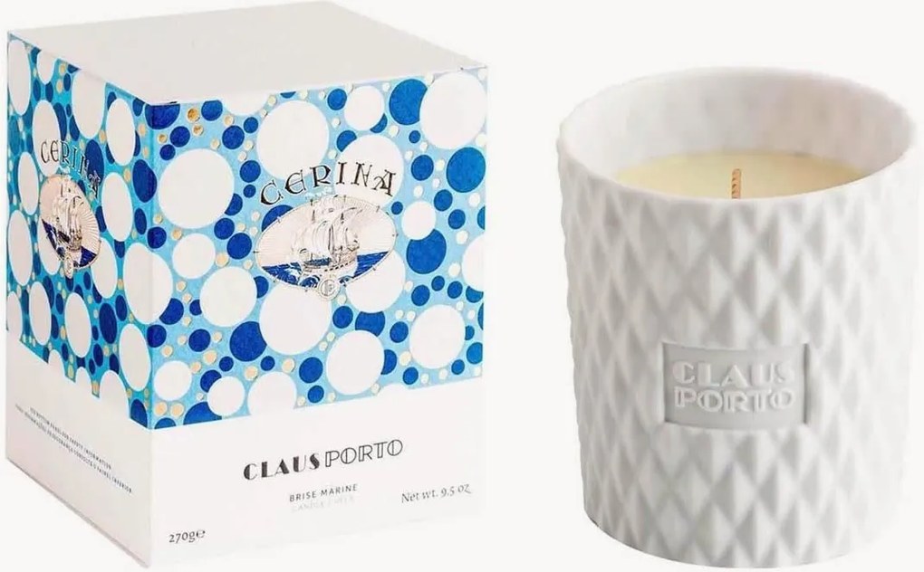 Candela profumata Cerina (elemi, geranio e legno di cedro)