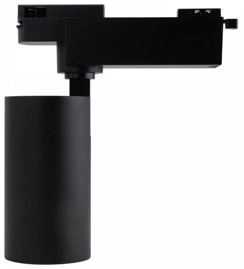 Faro LED 30W Monofase Nero 60° CRI92 no-Flickering - BRIDGELUX LED Colore Bianco Naturale 4.000K