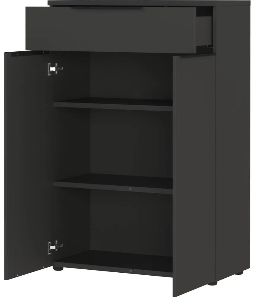 Cassettiera alta antracite 81x120 cm Mailand - Germania