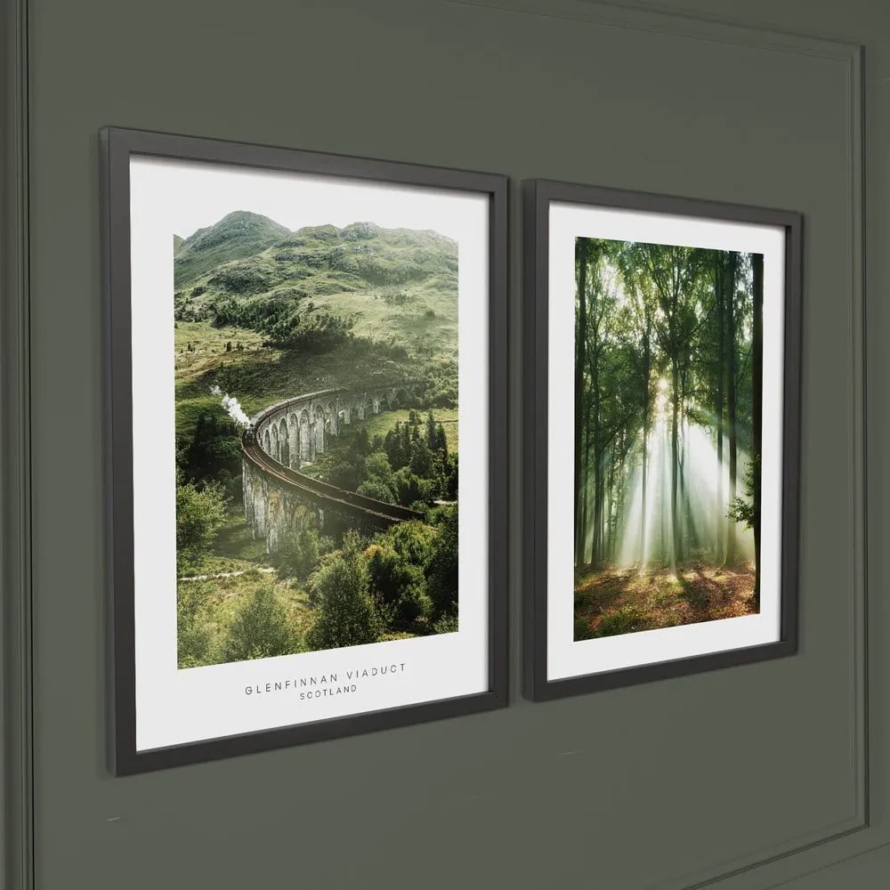 Set di dipinti 2 pz 30x40 cm Woods – Styler