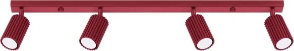 Brilagi - Faretto LED CRESTO 4xGU10/10W/230V bordeaux