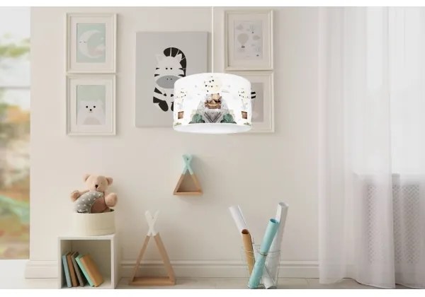 Lampadario per bambini BEARS 1xE27/60W/230V