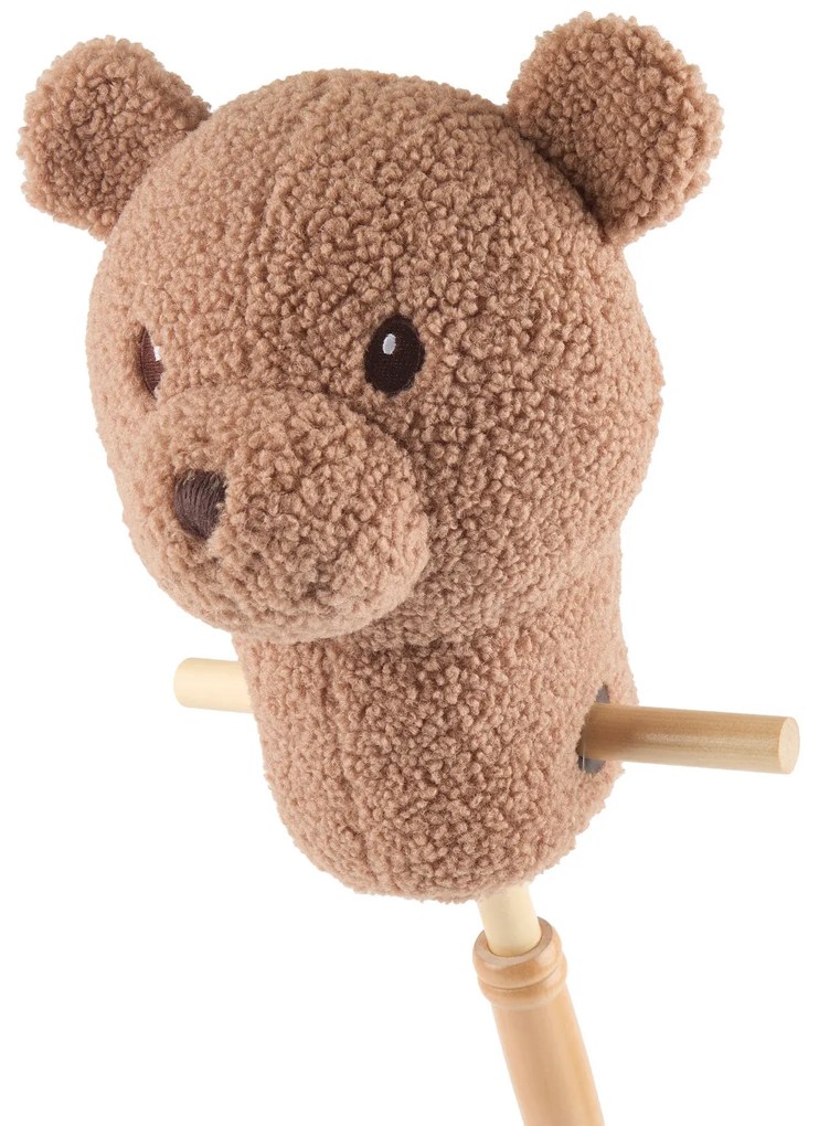 Bieco - Hobby Horsing con bastone - orso Mika