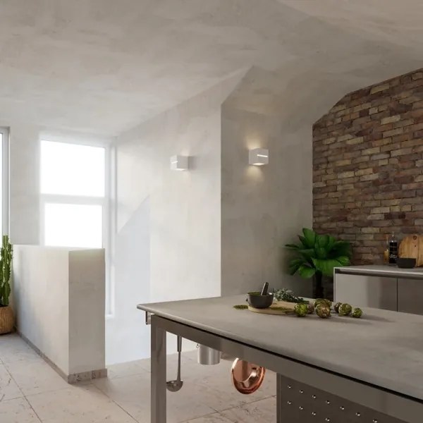 Applique LEO LINE 1xE27/60W/230V bianco