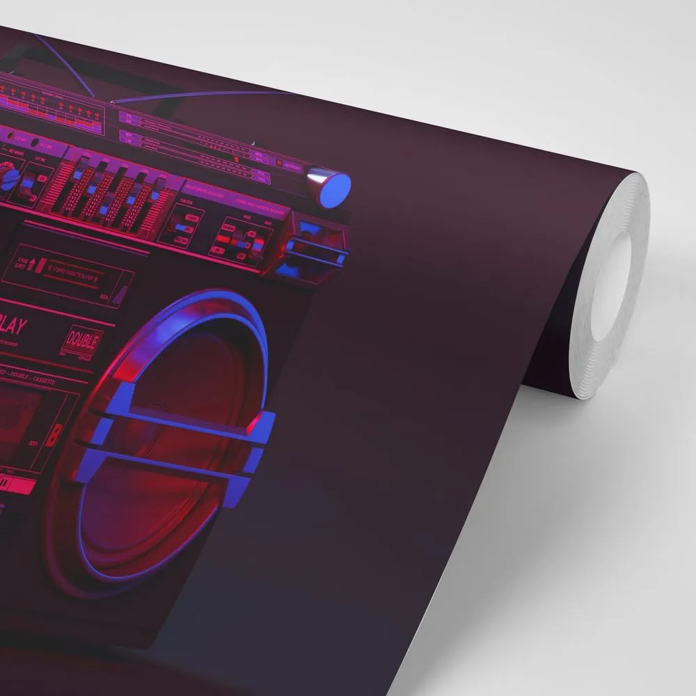 Carta da parati autoadesiva – Radio disco degli anni '90