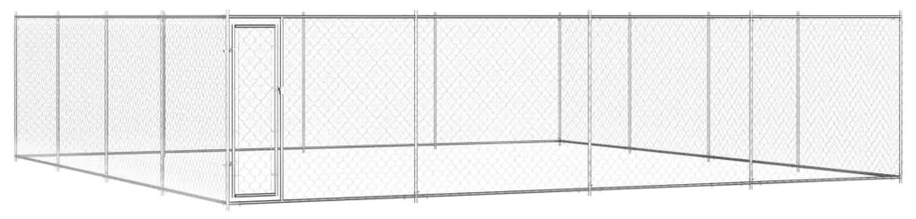 Canile Da Esterno İn Acciaio Zincato 760x760x185 Cm /