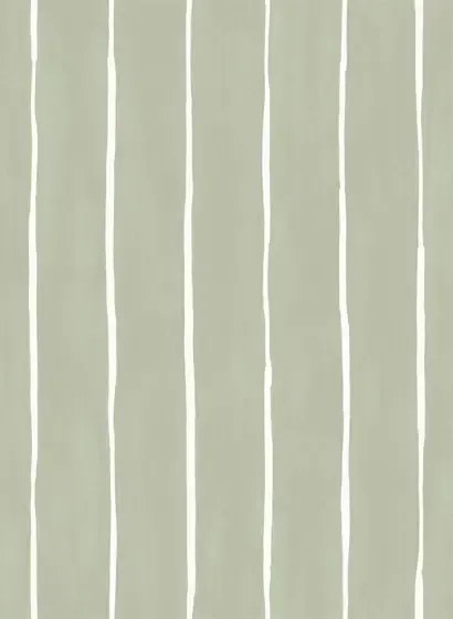 Cole & Son Carta da parati Marquee Stripe - Soft Olive