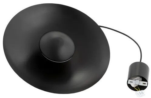 Argon 8868 - Lampada a sospensione su cavo BOLTON LED/12,5W/230V 3000K nera