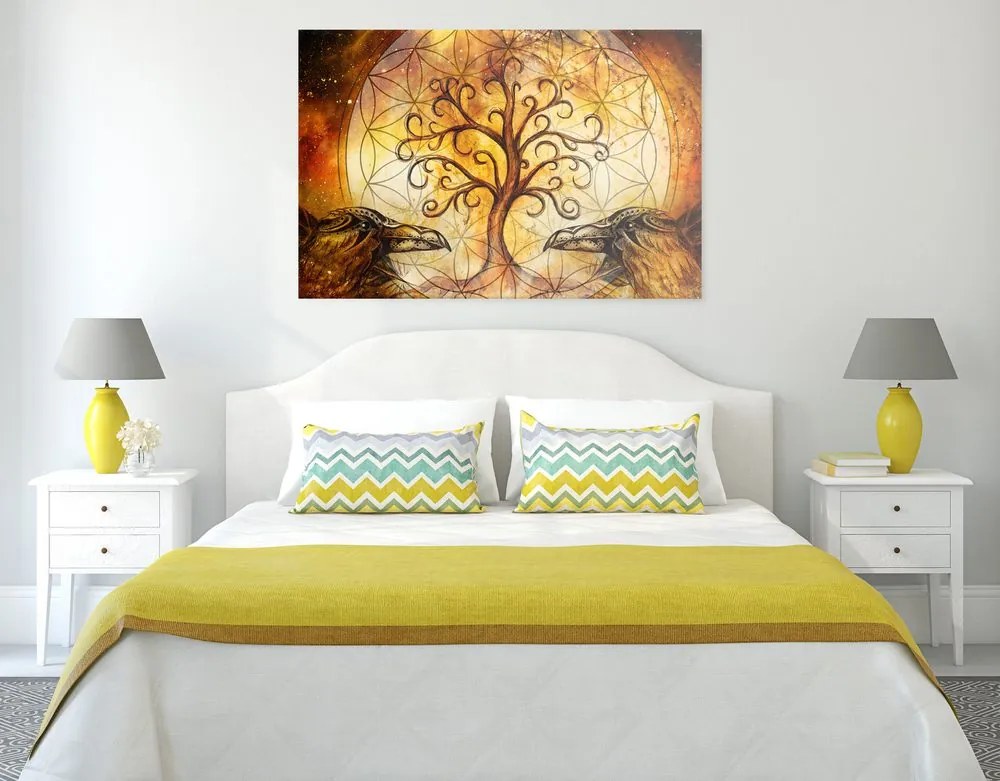 Quadro su tela – Albero della vita magico