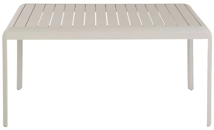 Tavolo da pranzo per giardino Idaho NATERIAL struttura e superficie in Alluminio  per 4 persone 144x70cm