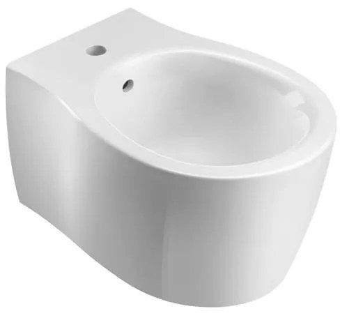 Bidet sospeso bianco soft OLYMPIA CERAMICA L 37 x H 42 x P 54 cm