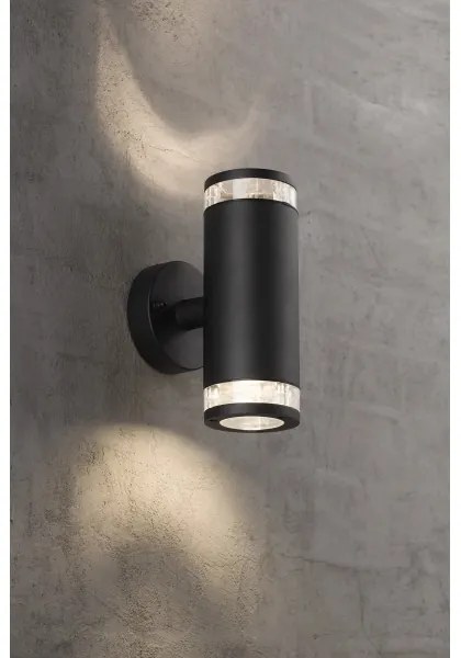 Nordlux - Applique da esterno BIRK 2xGU10/28W/230V IP44