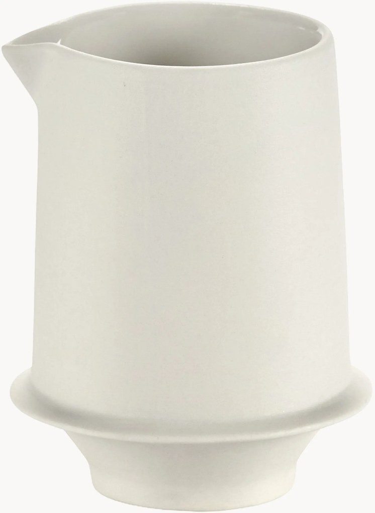 Brocca latte in porcellana fatta a mano Dune, 240 ml