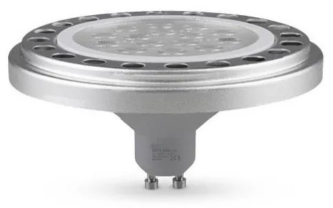 Lampadina LED ECOLINE AR111 GU10/15W/230V 3000K 30° argento - Brilagi