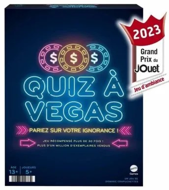 Gioco di domande e risposte Mattel Quiz à Vegas (FR)