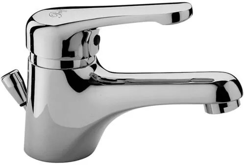 Paffoni Nettuno Nt070 Miscelatore lavabo Monocomando con scarico automatico 1”G senza attacco catenella Cromo