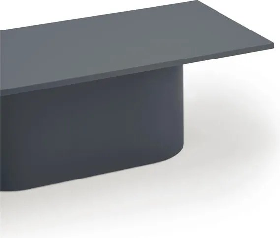 Tavolino da salotto color antracite 50x111 cm Totem – Teulat