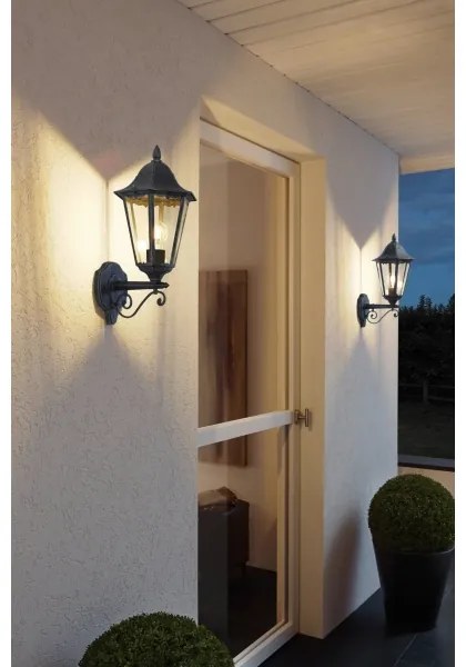 Eglo 93457 - Lampada da parete esterna NAVEDO 1xE27/60W/230V IP44