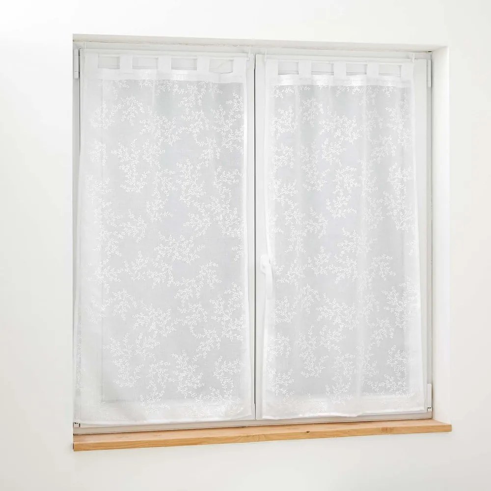 Set di 2 tende in voile bianco 60x120 cm Karla - douceur d'intérieur