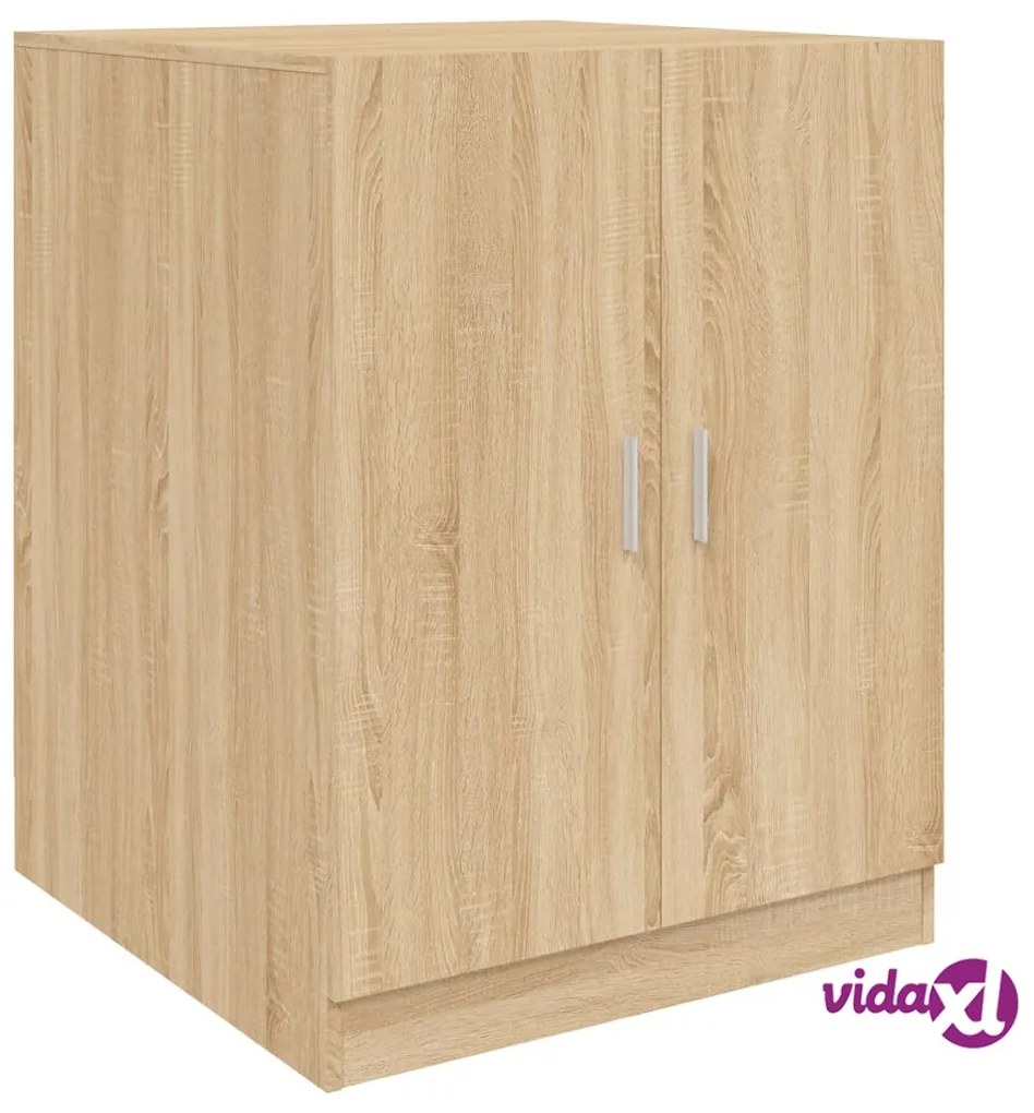 vidaXL Mobile per Lavatrice Rovere Sonoma 71x71,5x91,5 cm