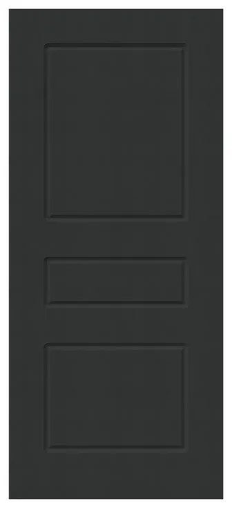 Pannello per porta d'ingresso P015 pellicolato pvc grigio L 92  x H 210.5 cm, Sp 6 mm apertura reversibile