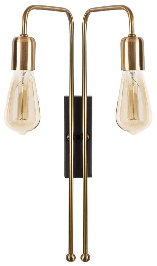 Lampada da parete dorata Pahoma – Opviq lights