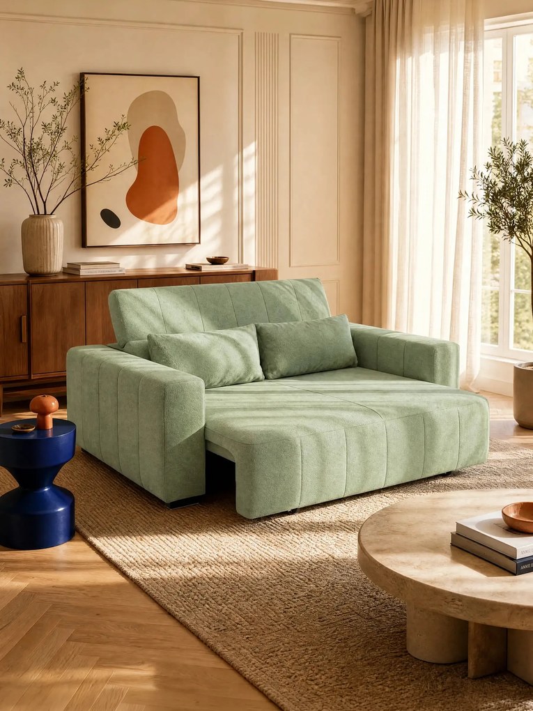 Doric divano 3 posti con sedute allungabili tramite relax elettrico - poggiatesta reclinabile in tessuto smacchiabile T23