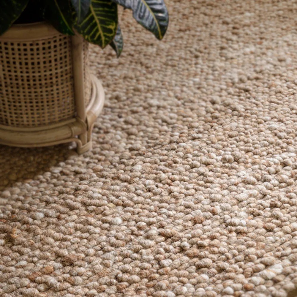 Tappeto in lana beige tessuto a mano 200x300 cm Adler Honey - Asiatic Carpets