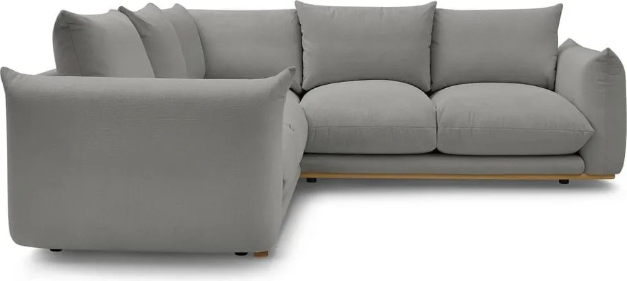 Divano angolare grigio Ernest – Bobochic Paris