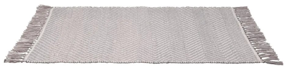 Tappeto da bagno grigio in plastica riciclata , 50 x 80 cm Gata - Wenko