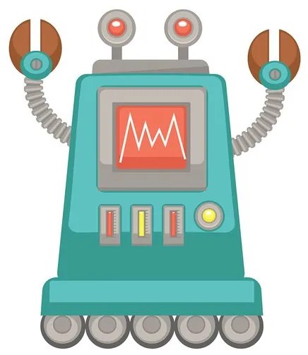 Quadro su tela – Per piccoli amanti dei robot