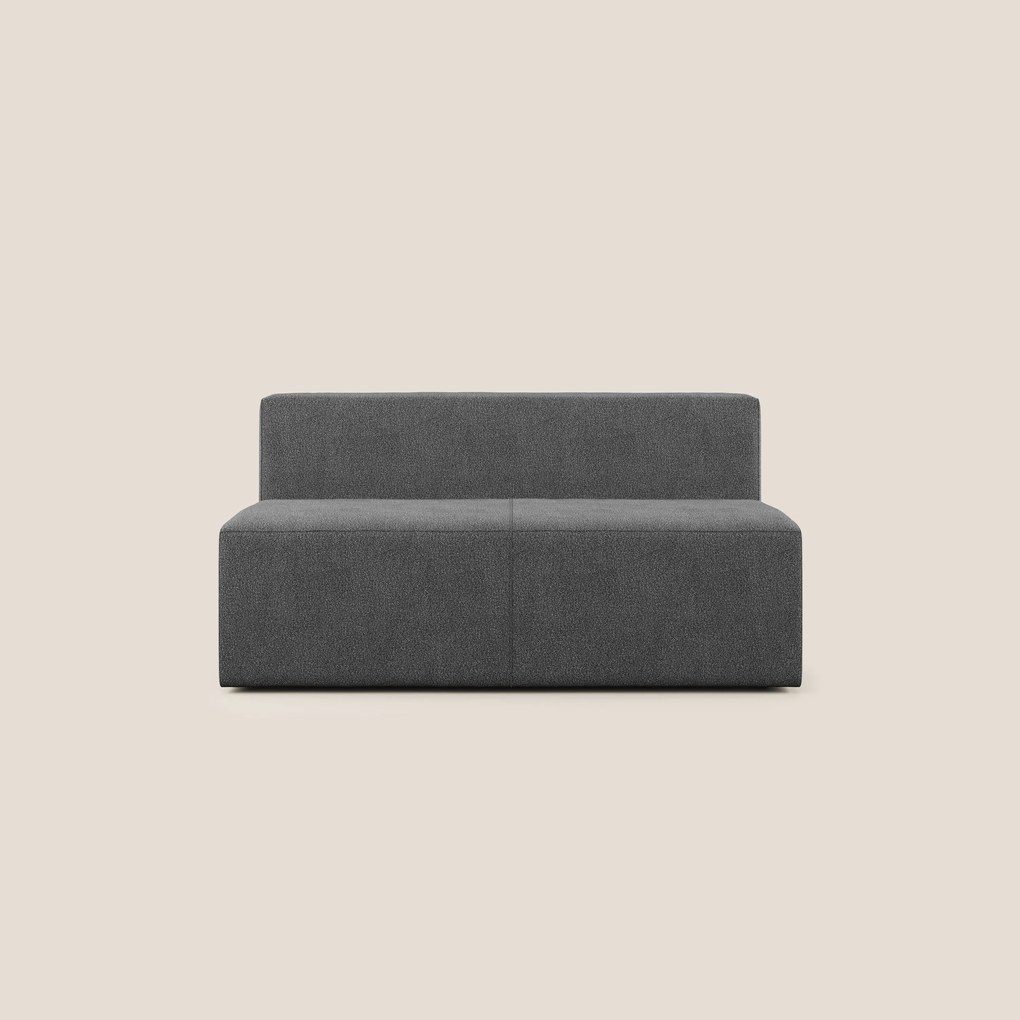 Nettuno elemento maxi 180 cm in morbido bouclè impermeabile T07 ANTRACITE