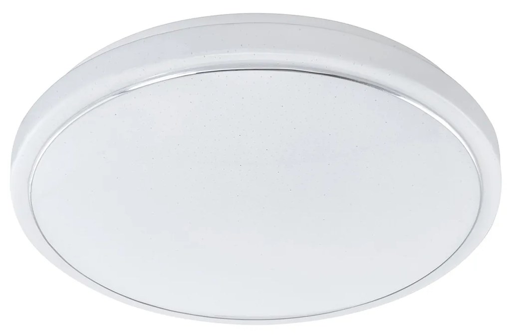 Plafoniera Moderna Star Plastica Bianco Led Integrato 18W 3000/4000/6000K
