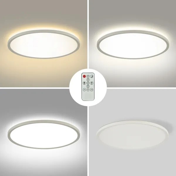 Brilagi - Lampada LED dimmerabile ULTRA SLIM 18W 230V Ø30 cm bianco + DO