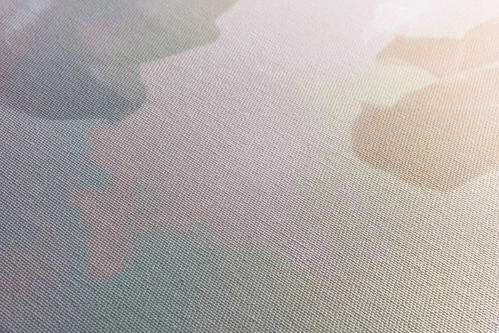 Stampa su tela – Riflesso magico delle foglie nell'acqua