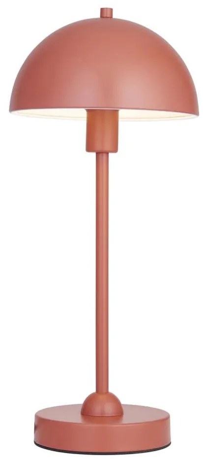 Endon 98496 - Lampada da tavolo SAROMA 1xE14/7W/230V color mattone