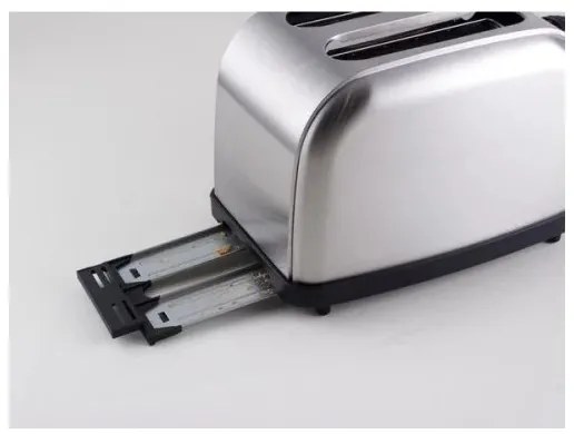 Beper - Tostapane a due fessure 900W/230V in acciaio inox